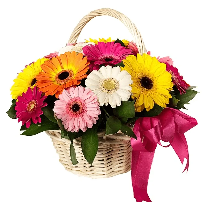 Корзина с цветами Планеты